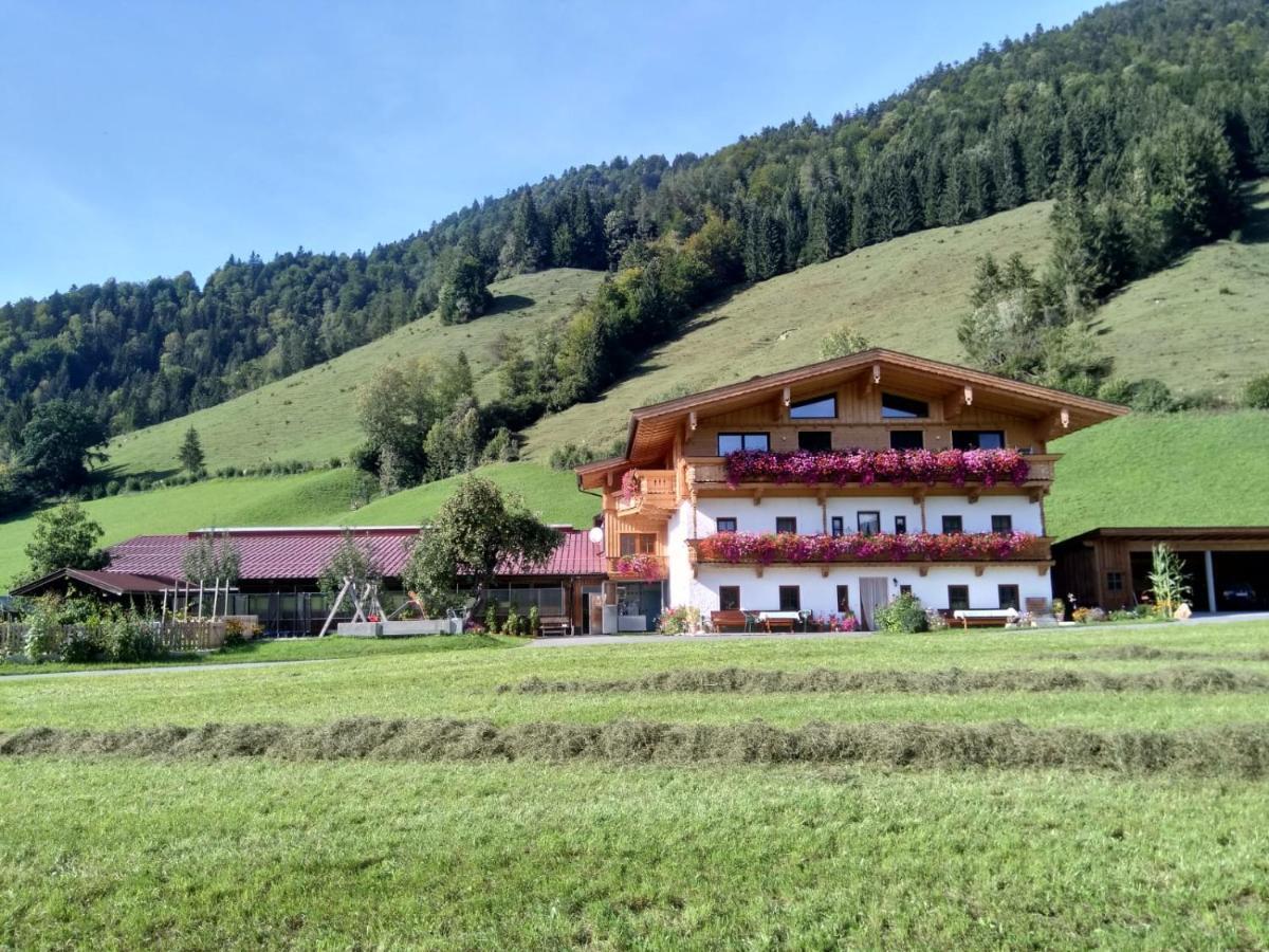 Bio- Bauernhof Obermaurach Apartman Walchsee Kültér fotó