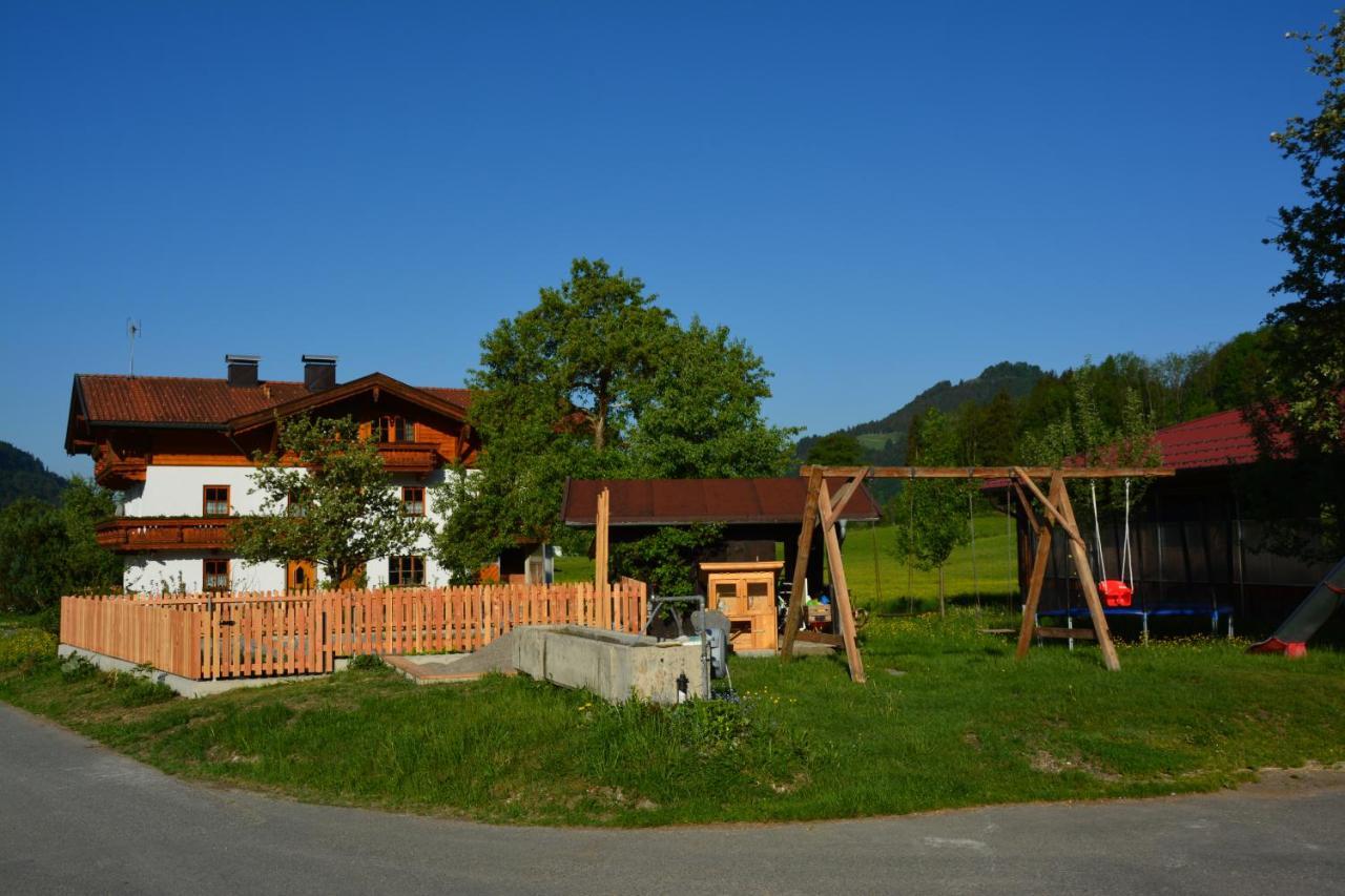 Bio- Bauernhof Obermaurach Apartman Walchsee Kültér fotó