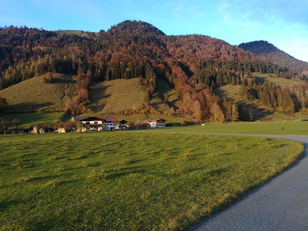 Bio- Bauernhof Obermaurach Apartman Walchsee Kültér fotó
