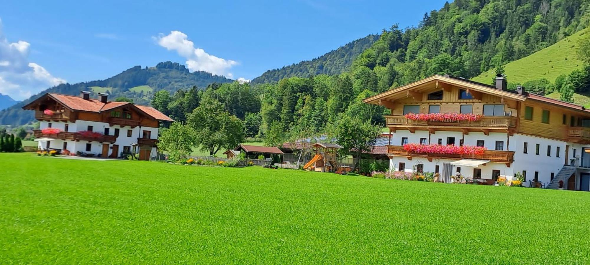 Bio- Bauernhof Obermaurach Apartman Walchsee Kültér fotó